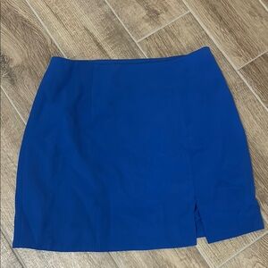 Elegant Blue Women's Skirt